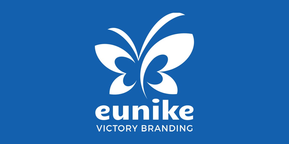 Eunike Branding Butterfly Logo